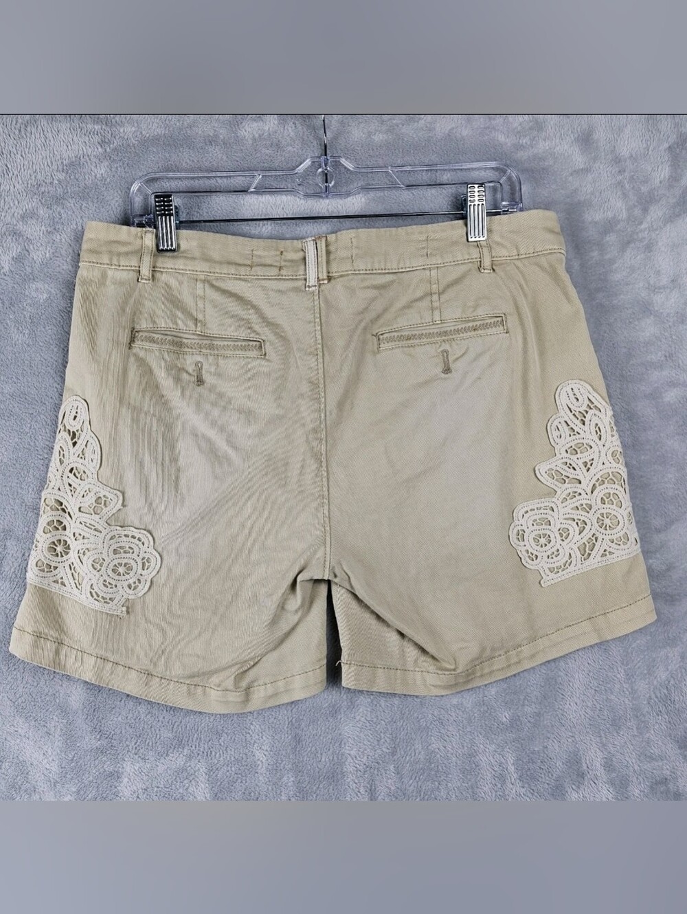 Anthropologie Pilcro And Letterpress Womens Shorts Size 29 Tan - Picture 9 of 10